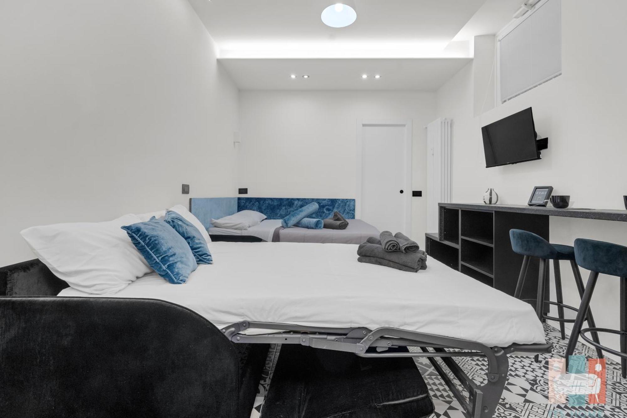 Pab60 -Crescenzago-Luxury Blue House Apartment มิลาน ภายนอก รูปภาพ