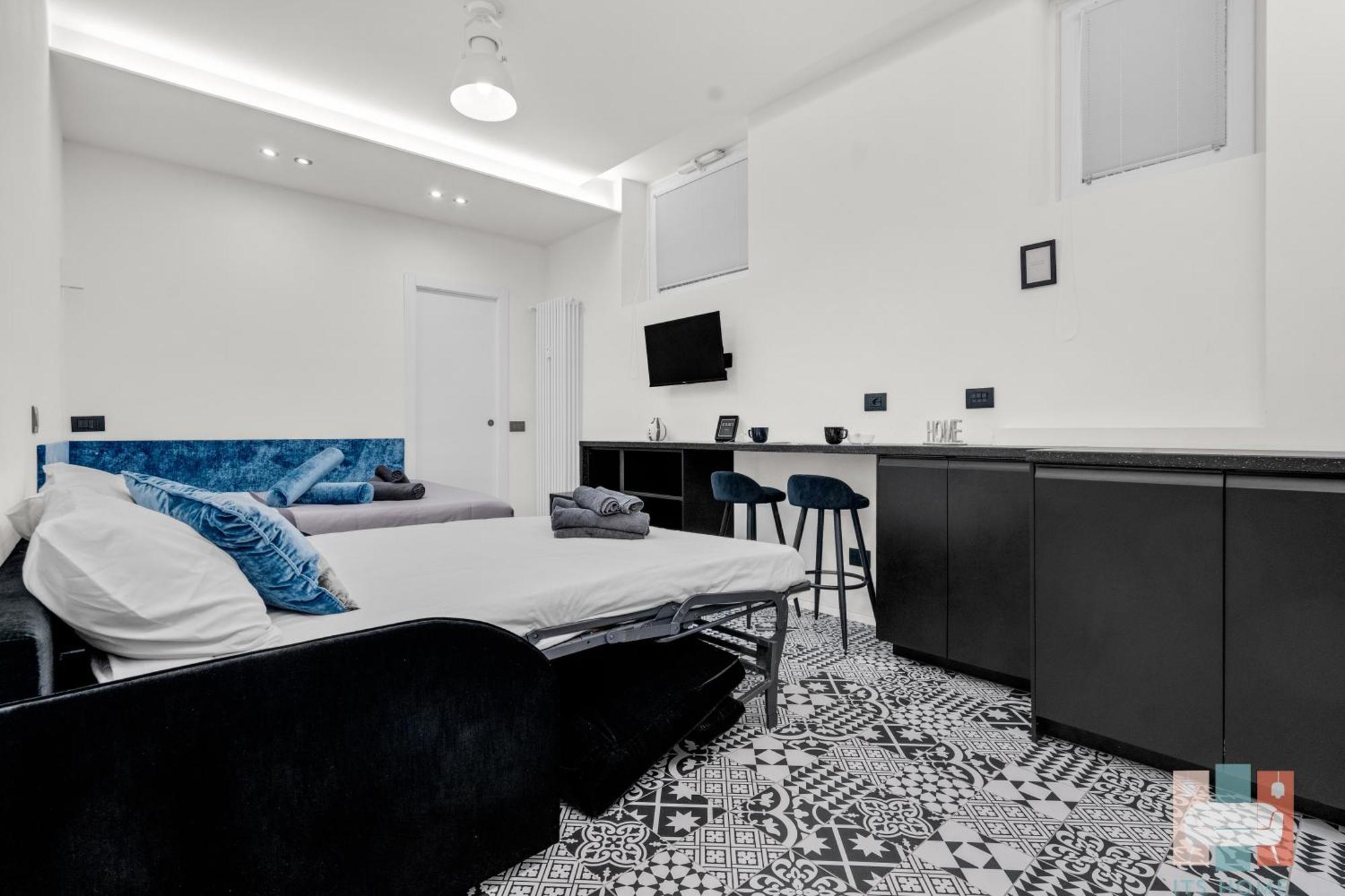 Pab60 -Crescenzago-Luxury Blue House Apartment มิลาน ภายนอก รูปภาพ
